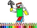 Permainan Kembali ke Sekolah: Mewarnai Minecraft  talian