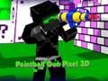 Permainan Pistol Paintball Pixel 3D talian