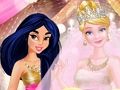 Permainan Perkahwinan Puteri Pink Dan Emas  talian