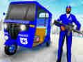 Permainan Teksi rickshaw polis talian