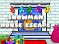 Permainan Melarikan diri Snowman House  talian