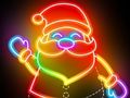 Permainan Lukis Cahaya Krismas  talian
