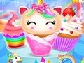 Permainan Rekaan Memasak Kek Cawan Unicorn Mermaid  talian