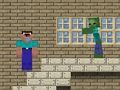 Permainan Noob vs Zombies 3 talian