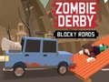 Permainan Jalan zombie derby blocky talian