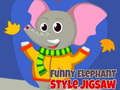 Permainan Jigsaw Gaya Gajah Lucu  talian