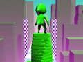 Permainan Warna menara tindanan dijalankan 3d-Tower run cube surfer  talian