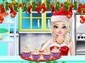 Permainan Pembuat cupcake sister puteri Krismas talian