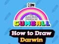 Permainan Dunia Gumball Menakjubkan Cara Menggambar Darwin  talian