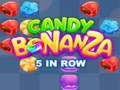 Permainan Candy Bonanza 5 dalam Baris  talian