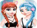 Permainan Elsa dan Anna Berdandan Solekan  talian