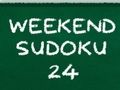 Permainan Sudoku Hujung Minggu 24  talian