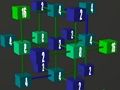 Permainan 2048 - 3d talian