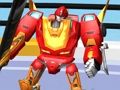Permainan Pertarungan Transformasi Robot Kereta  talian