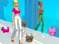 Permainan Ratu catwalk pertempuran fesyen talian