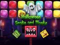 Permainan Ular Halloween dan Blok talian
