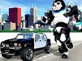 Permainan Robot Panda Polis  talian
