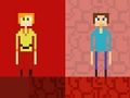 Permainan Stickman Steve lwn Alex Nether  talian