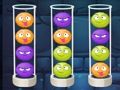 Permainan Bola Gebu - Menyusun  talian