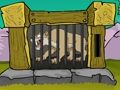 Permainan Melarikan diri dari Smilodon  talian