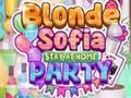 Permainan Berambut perang Sofia Stay at Home Party  talian
