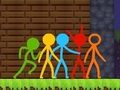 Permainan Stickman Parkour 2: Blok Bertuah  talian