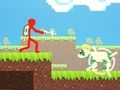 Permainan Red Stickman lwn Monster School 2  talian