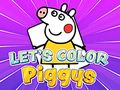 Permainan Jom Warna Piggys  talian