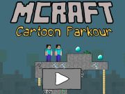 Permainan Parkour Kartun Mcraft  talian