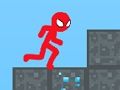 Permainan Stickman blockworld parkour 2 talian