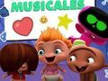 Permainan Mini Beat Power Rockers: Pelekat Muzik  talian