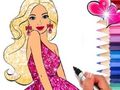 Permainan Buku Mewarna: Barbie  talian