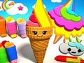 Permainan Buku Mewarna: Aiskrim  talian