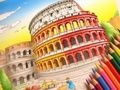 Permainan Buku Mewarna: Colosseum Rom  talian