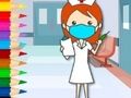 Permainan Buku Mewarna: Doktor  talian