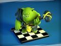 Permainan Pertempuran Dalam Talian RPG Checkers  talian