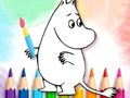 Permainan Buku Mewarna: Moomin  talian