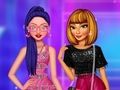 Permainan BFF Fashionista Hitam dan Merah Jambu  talian
