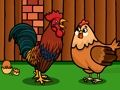 Permainan Menyelamatkan Keluarga ayam jantan  talian