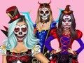 Permainan Artis Solek Halloween  talian