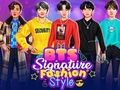 Permainan Gaya Fesyen Tanda Tangan BTS  talian
