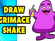 Permainan Grimace Shake: Lukis dan Padam  talian