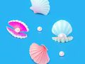 Permainan Buku Mewarna: Kerang  talian