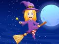 Permainan Buku Mewarna: Gadis Halloween  talian