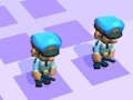 Permainan Pertembungan Polis 3D  talian