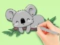 Permainan Buku Mewarna: Dua Koala  talian