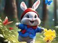 Permainan Jigsaw Puzzle: Arnab Berlari  talian