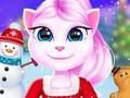 Permainan Permainan Hiasan Krismas Gadis Kucing talian