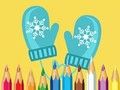 Permainan Buku Mewarna: Pakaian Musim Sejuk yang Comel  talian