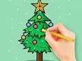 Permainan Buku Mewarna: Pokok Krismas  talian